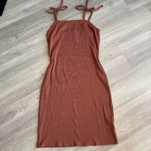 Women's Sleeveless Tie Strap Knit Dress Wild Fable